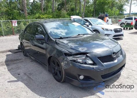 2009 Toyota Corolla Xrs from USA, damaged, VIN 2T1BE40EX9C029344
